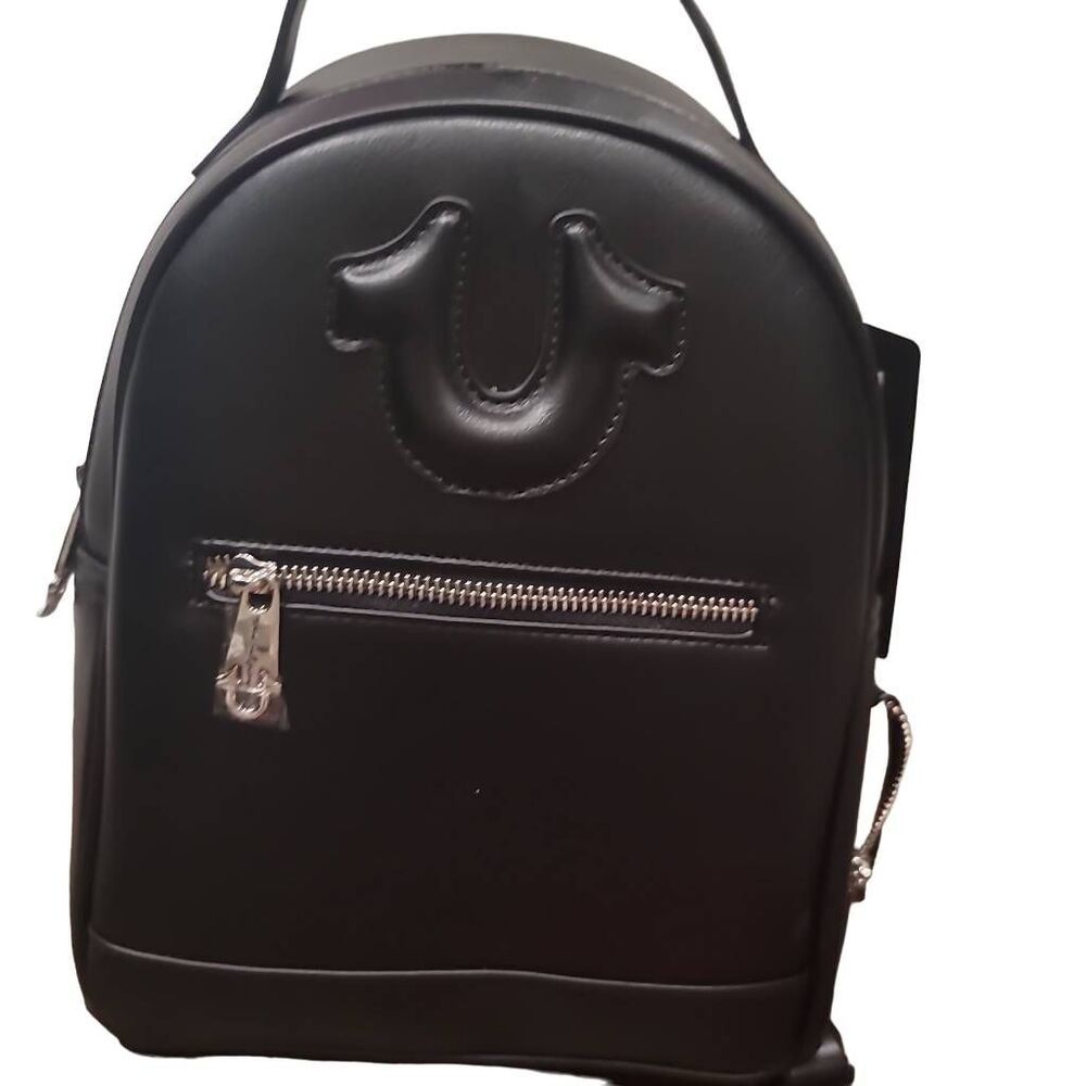 True Religion Horseshoe Logo Mini Backpack - Picture 12 of 12